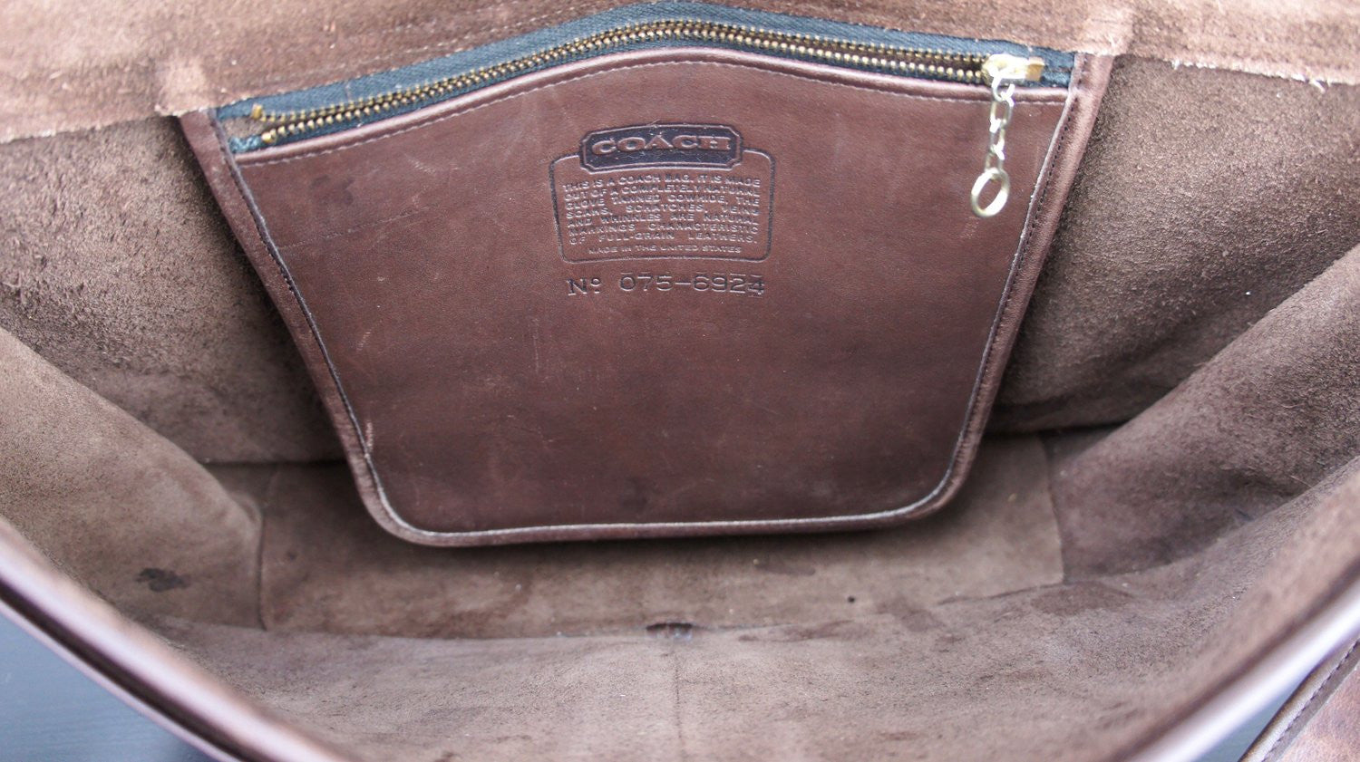 Vintage Brown Coach Musette Carrier Bag – The Lion&#39;s Den