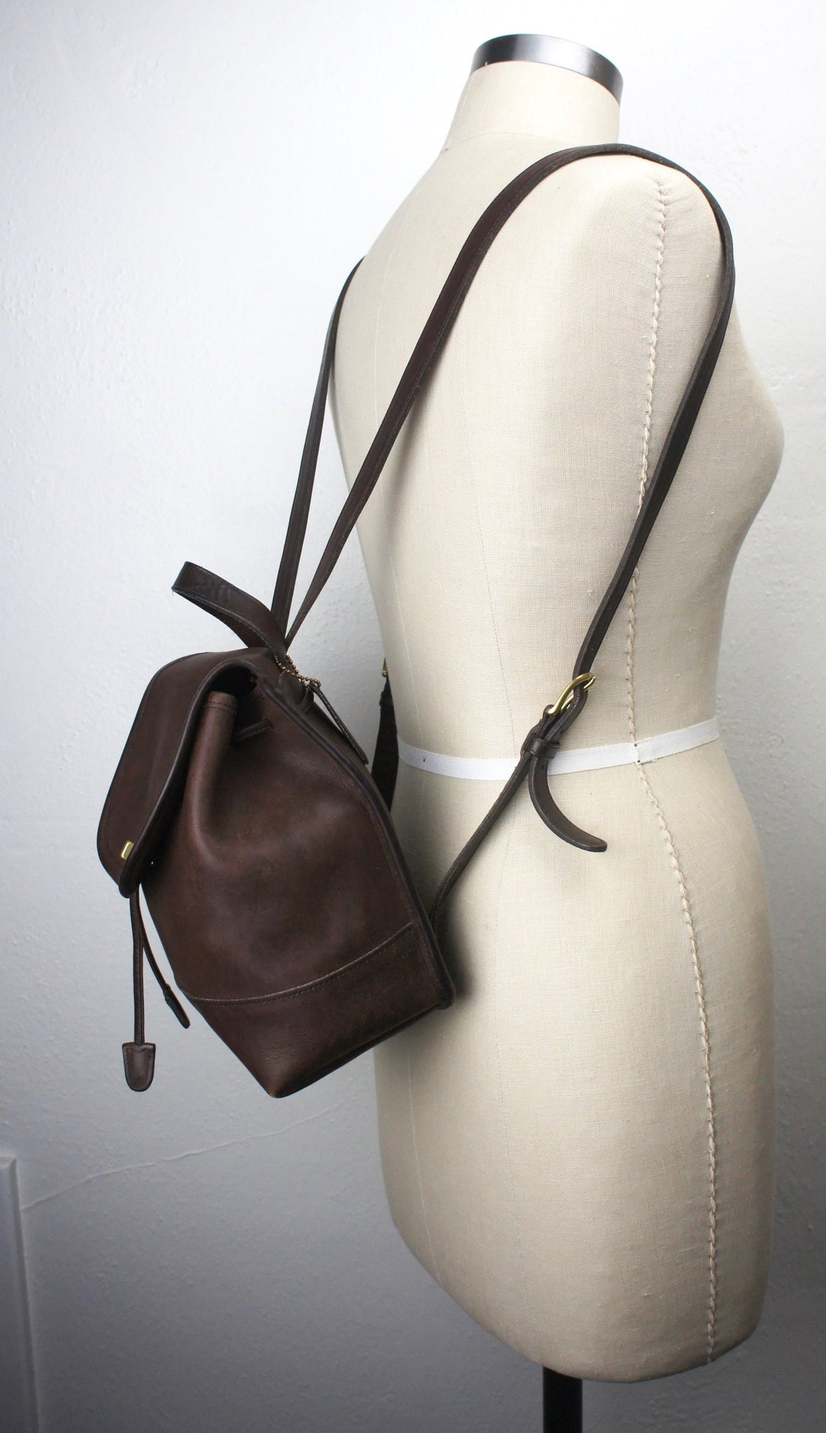 coach brown bag vintage