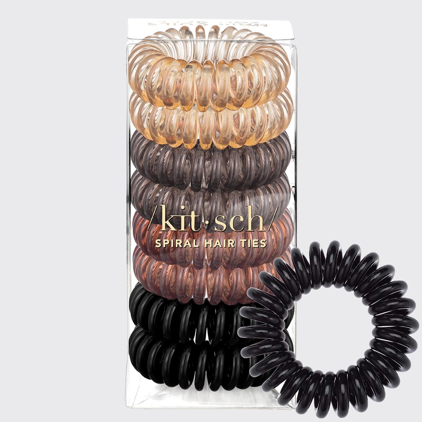 Kitsch 8 Pack Spiral Hair Ties