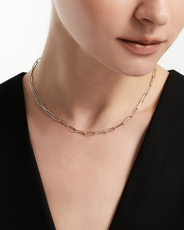 S-Link Chain Necklace | Anvi Studios