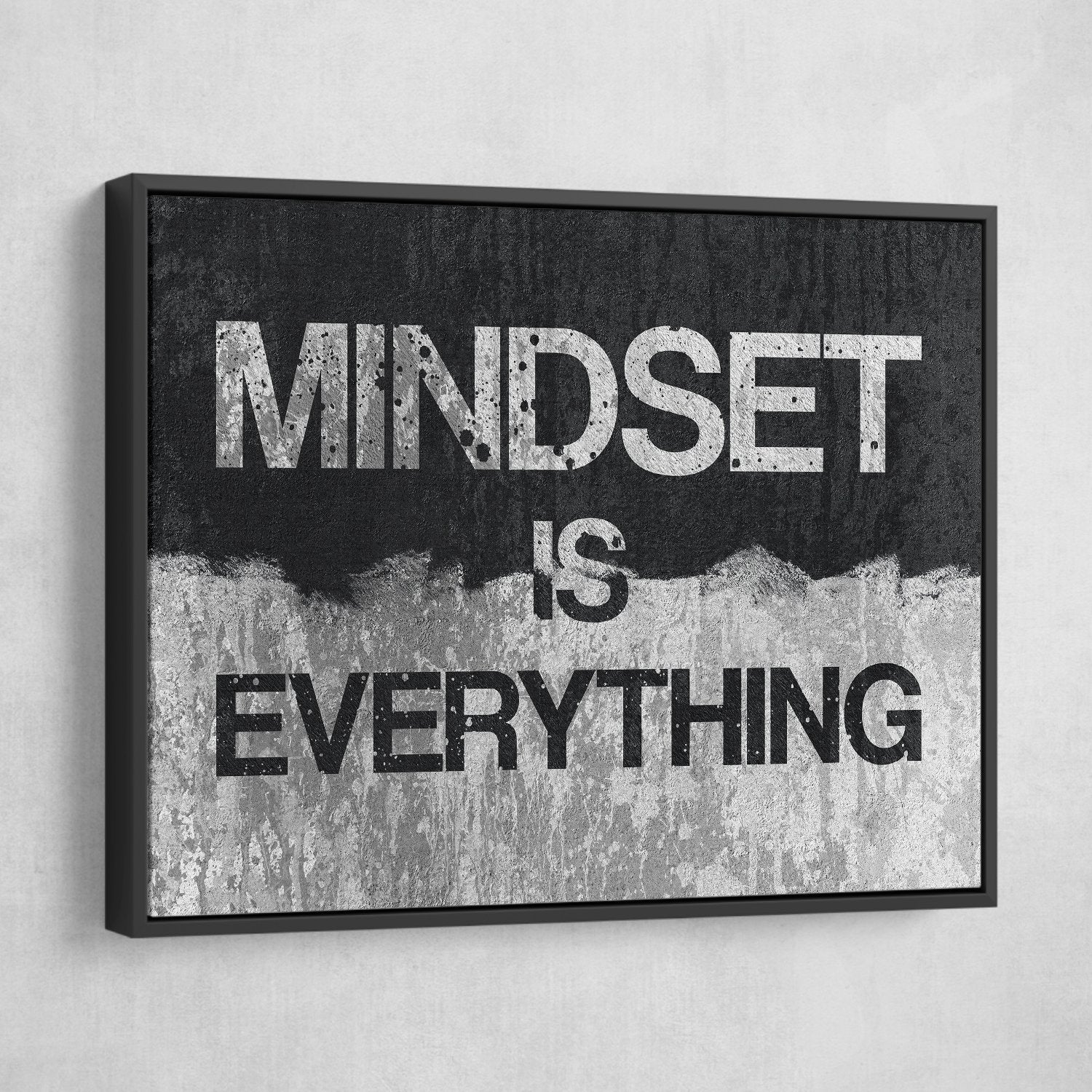 Mindset Is Everything | Motivational & Inspirational Wall Art – EPIK Canvas