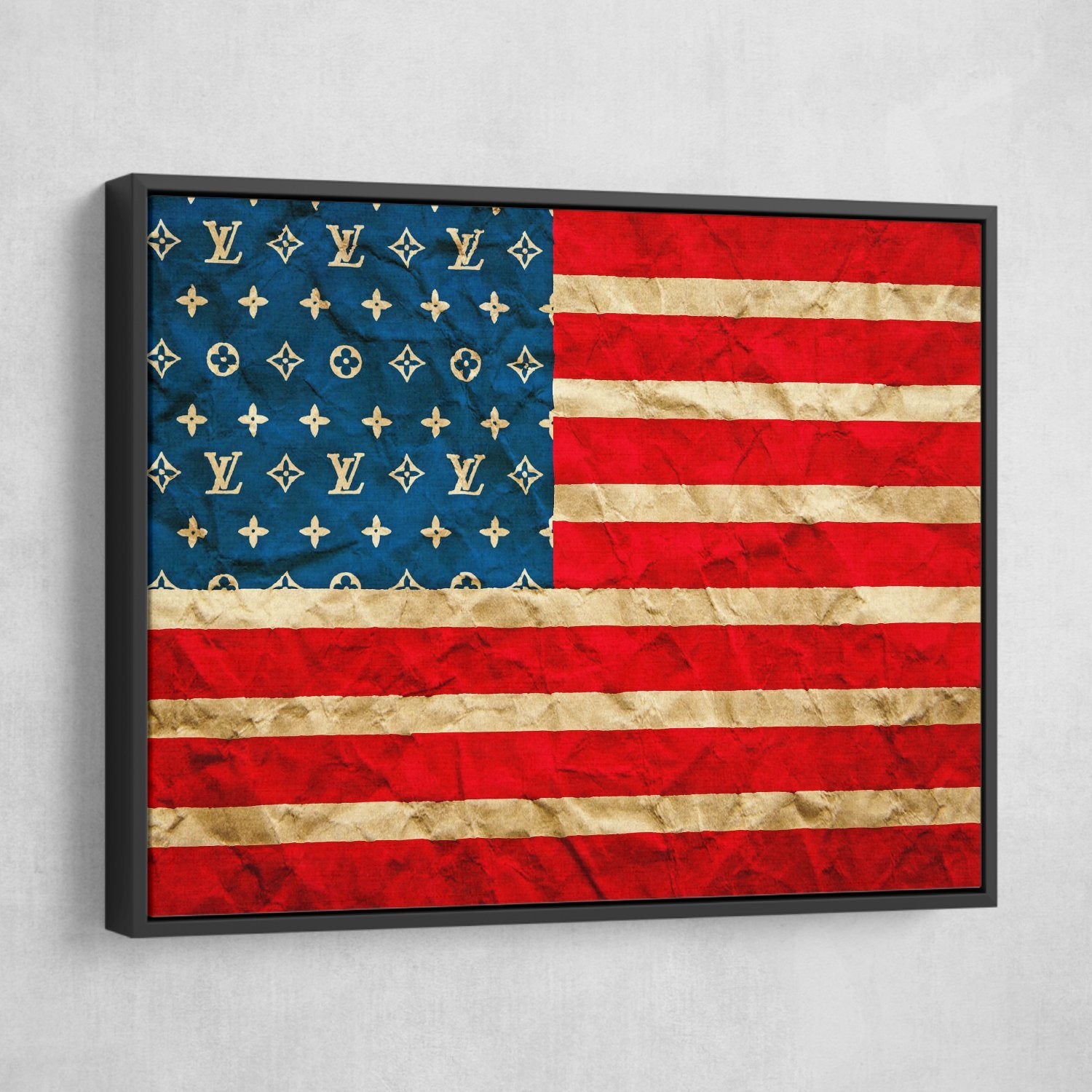 Louis Vuitton American Flag | Motivational Wall Art – EPIK Canvas