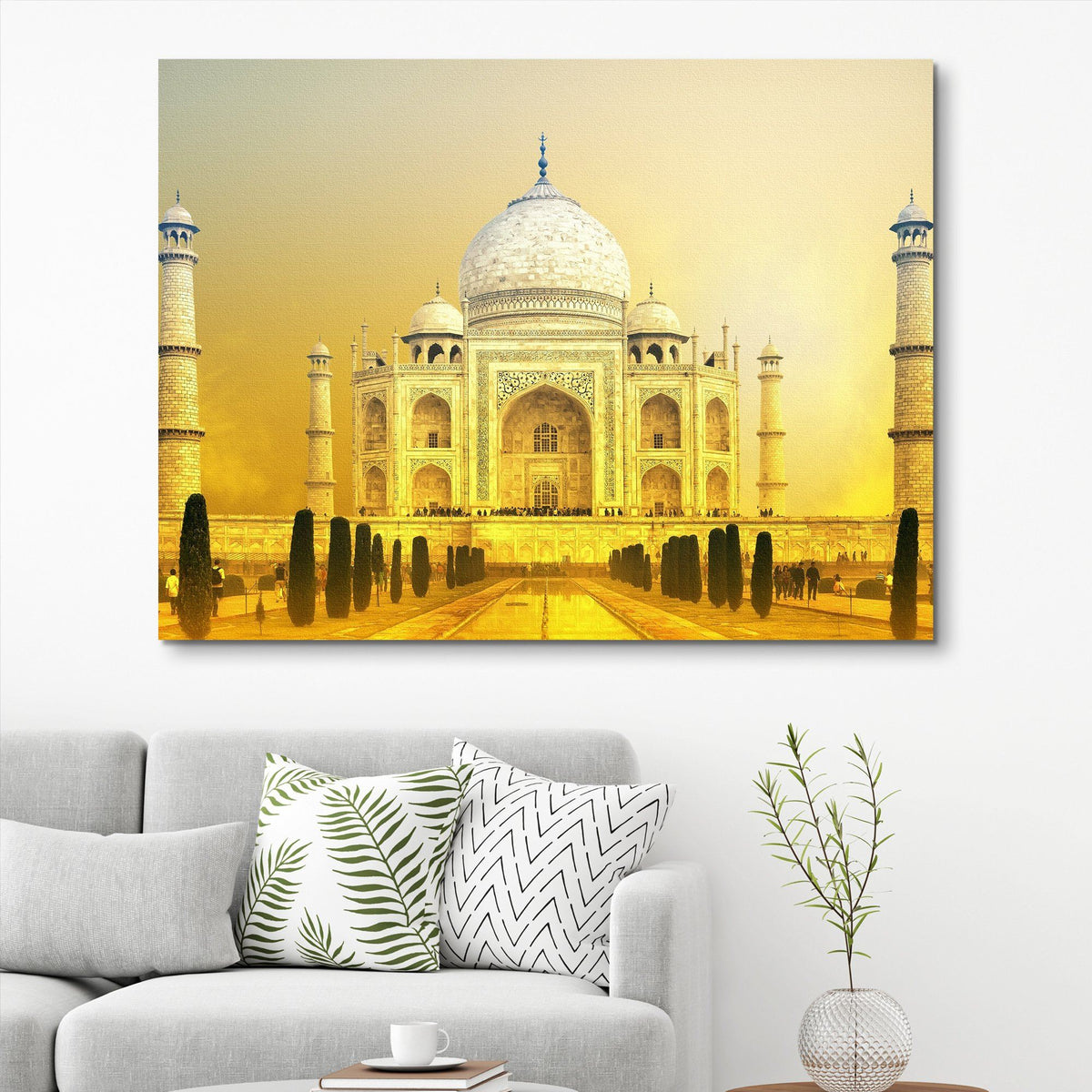 Download Taj Mahal Sunset - EPIK Canvas