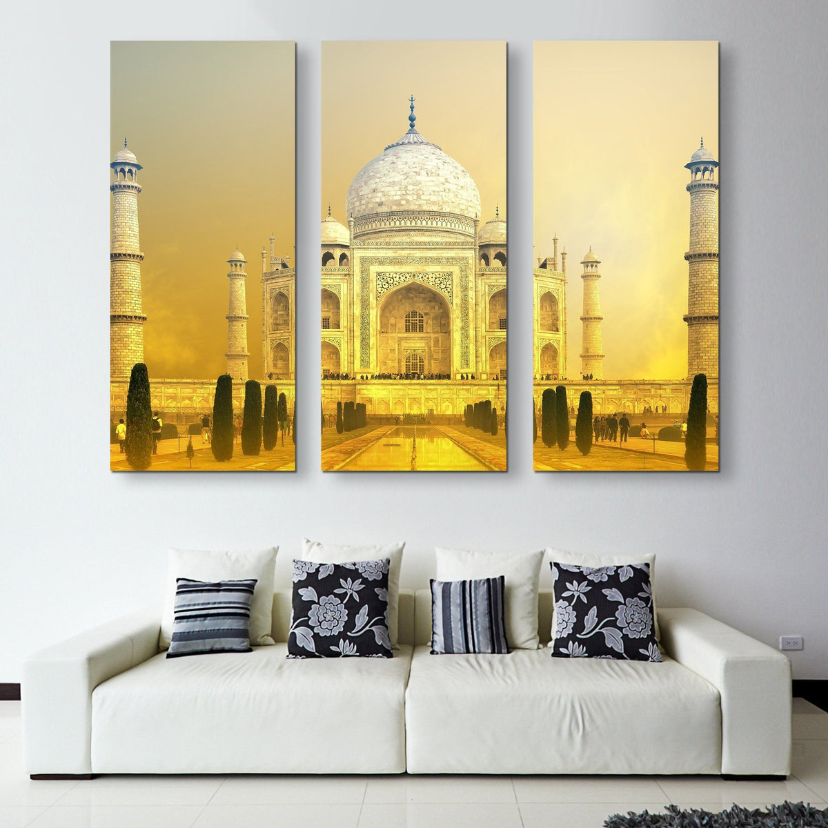 Taj Mahal Sunset - EPIK Canvas