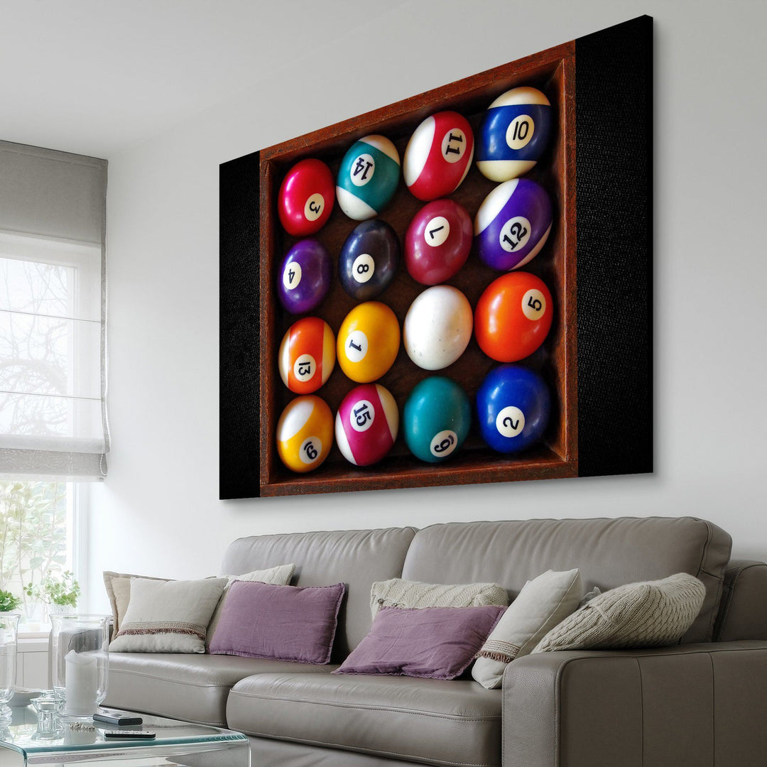 Billiard Balls Canvas Print – EPIK Canvas