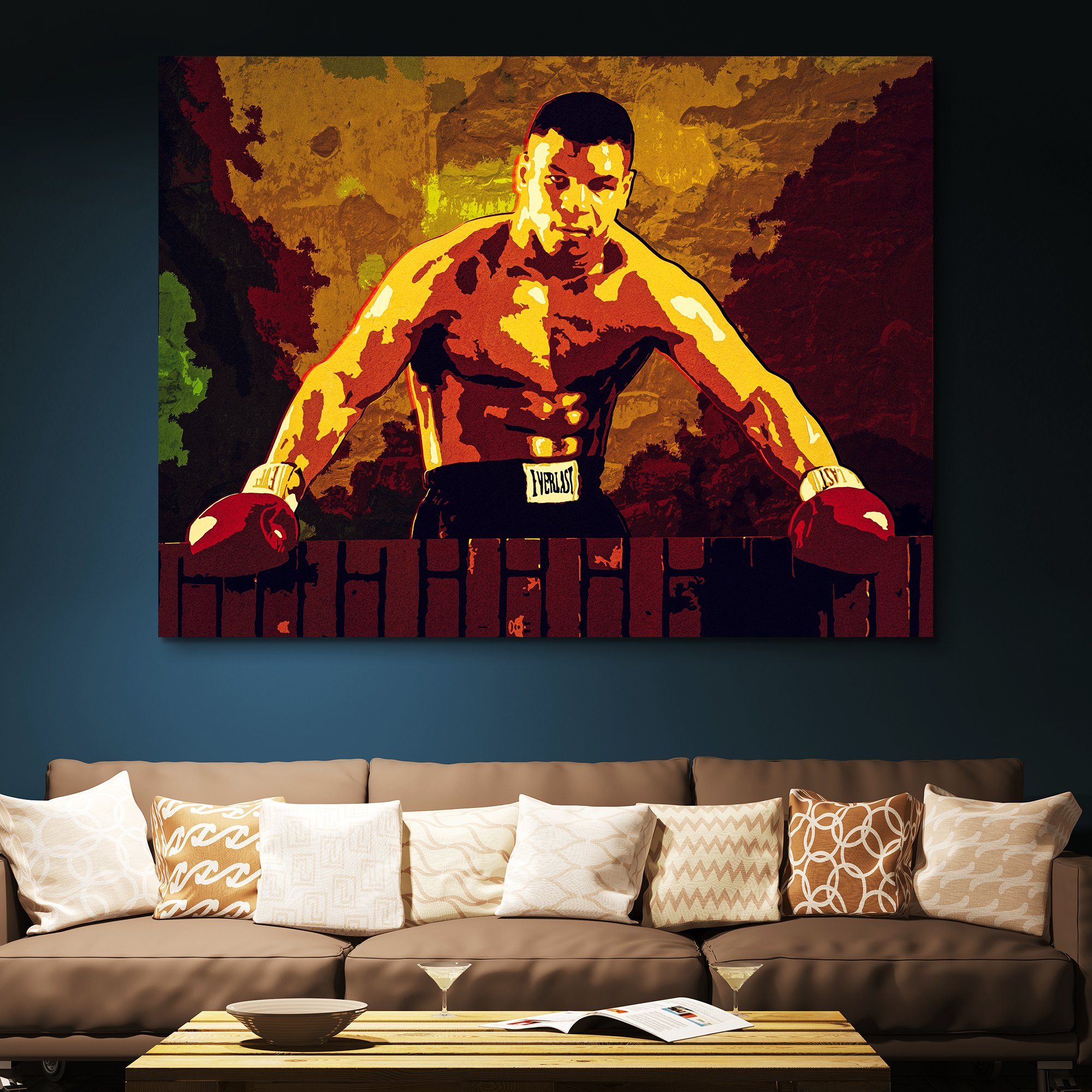 Mike Tyson Wall Art Boxing Wall Art Epik Canvas