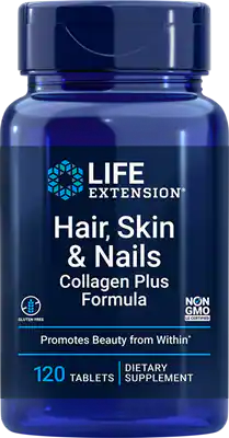 Life Extension: Hair, Skin & Nails Collagen Plus Formula