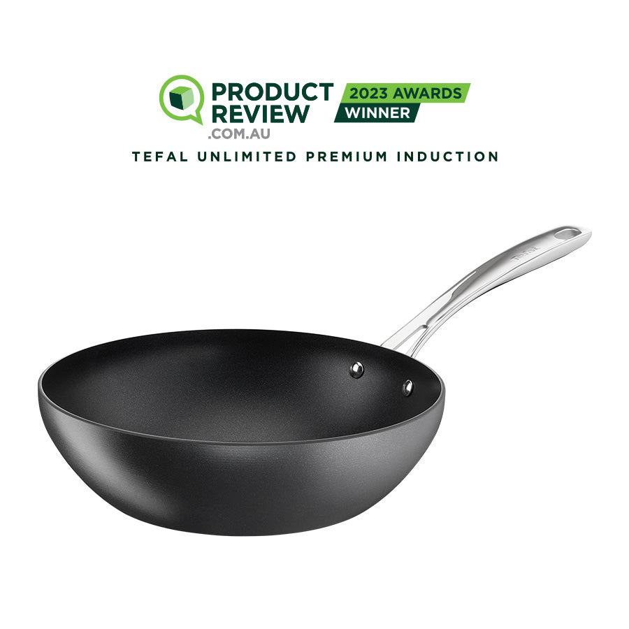 Tefal Emotion Stainless Steel Non-Stick Frying Pan, 20cm