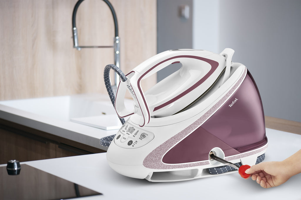 Тефаль очистить от накипи. Tefal gv9710e0. Очистка парогенератора от накипи Тефаль. Парогенератор Миле. Утюг Philips 4543 система очистки накипи.