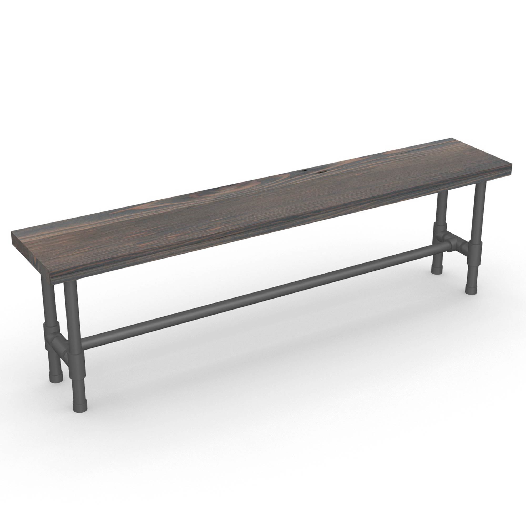 Modern Industry Reclaimed Wood Bench