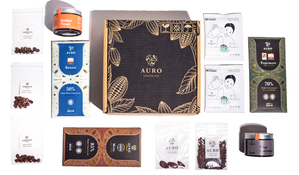 Auro Chocolate x Yardstick Coffee: Craft Chocolate & Coffee Pairing Class