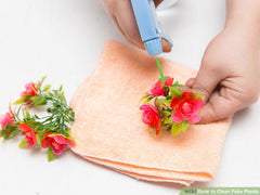 cleaning artificial plants is an easy task