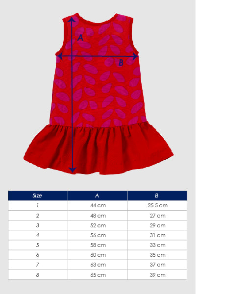Girls-Dress-The-House-of-Fox-Dylan-Red-Sprinkles-Size-Guide