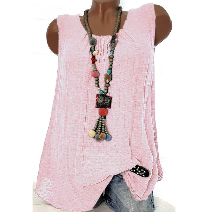 long baggy vest tops