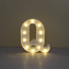 Image of A To Z Alphabet Letter Sign Led Night Light For Home Party Decor | Edlpe