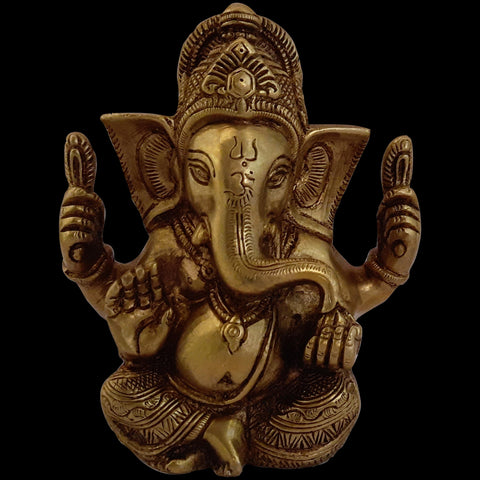 Sri Ganesh Puja Idol Home Temple Decor Mandir Room Decoration Accessor