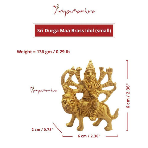 Divya Mantra Sri Hindu Goddess Durga Maa Idol Sculpture