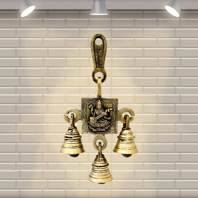 Brass Hanging Bells, Indian Home Pooja Decor