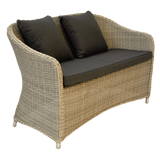 PRESTON - Outdoor Wicker 2 Seater Armchair