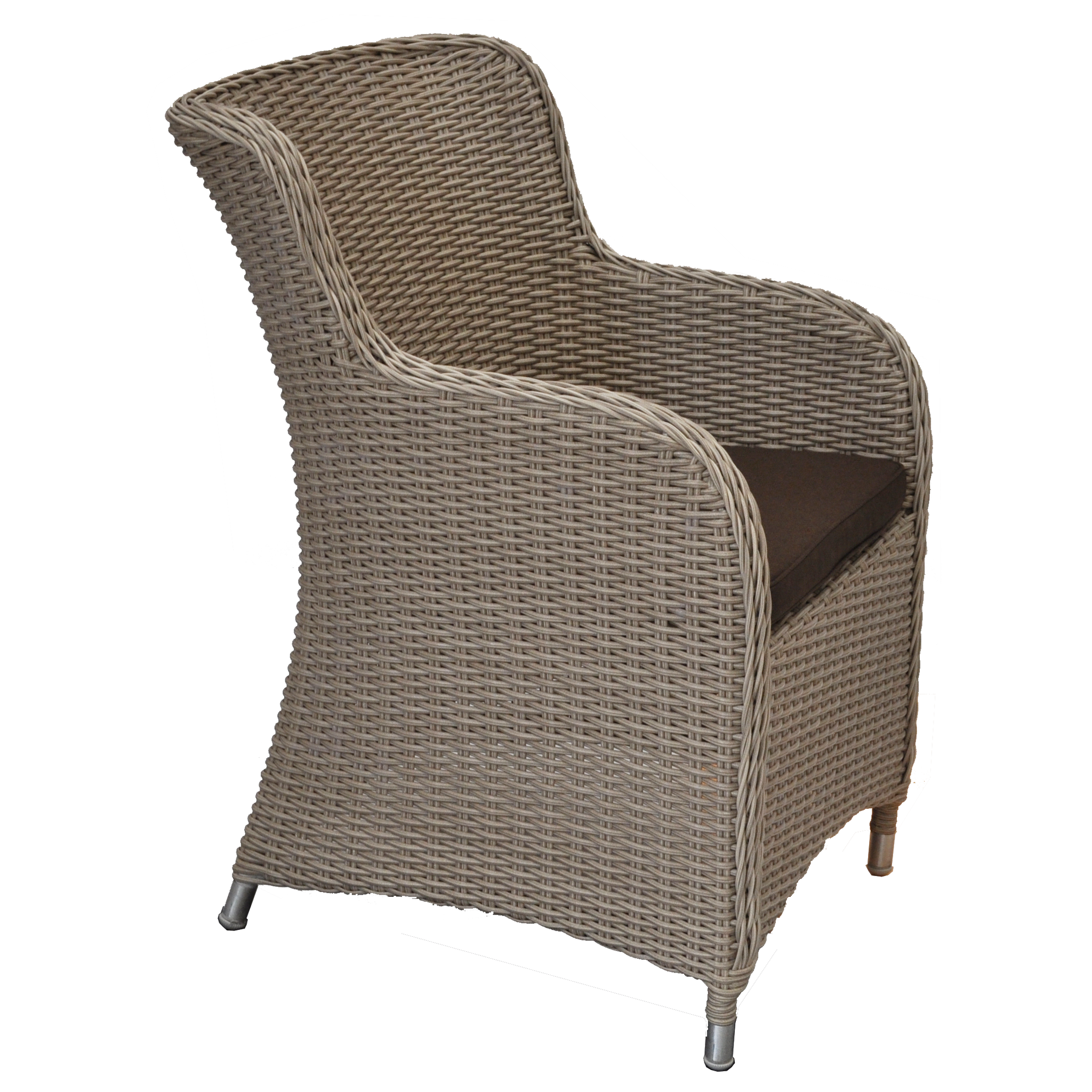 single wicker chair