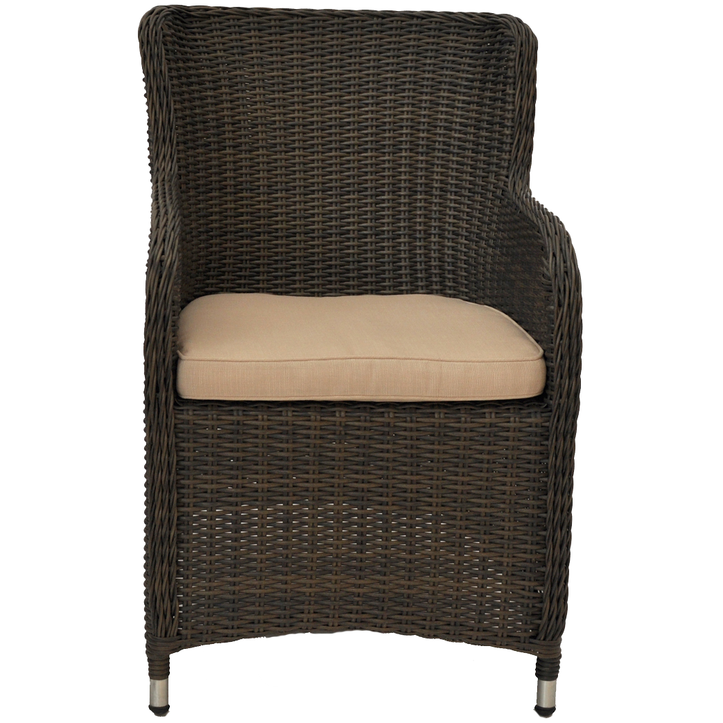 square wicker chair