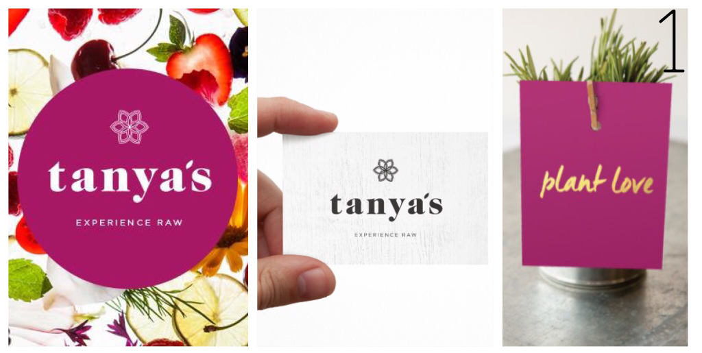 Tanyas cafe original brand logo