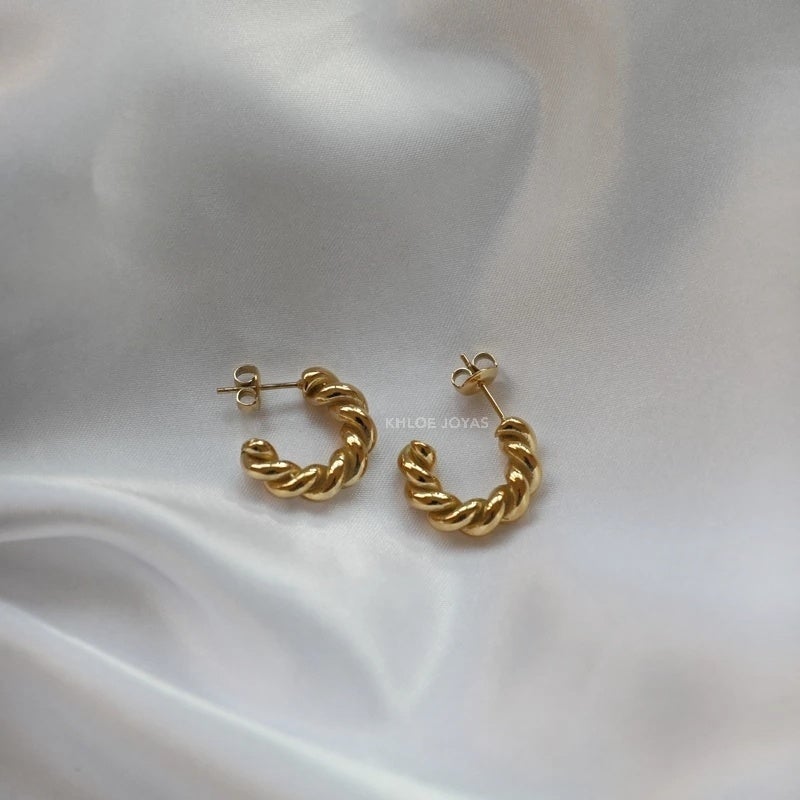 Earrings for Women in Gold, Personalized Hoops & More | KHLOE JEWELS