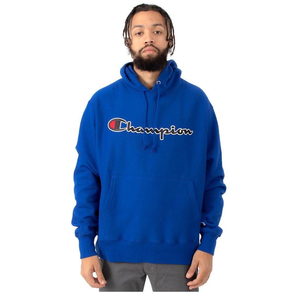 champion blue sweatshirt mens