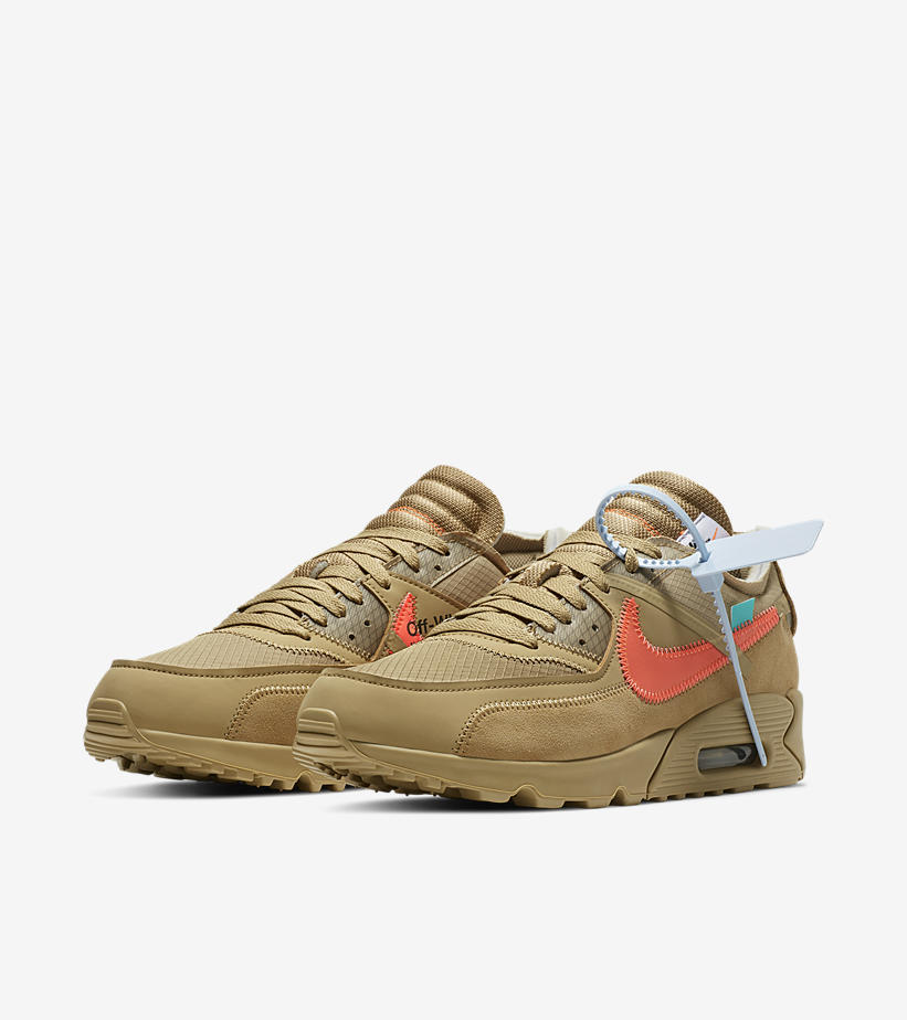 Nike x Off White Air Max 90 Desert Ore 