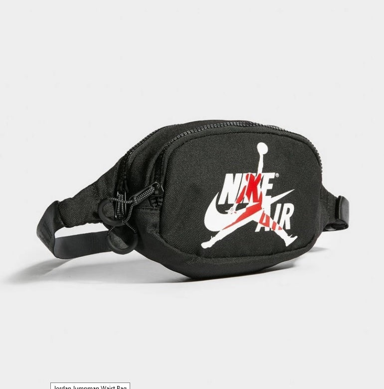 Jordan Jumpman Waist Bag (White-Red 