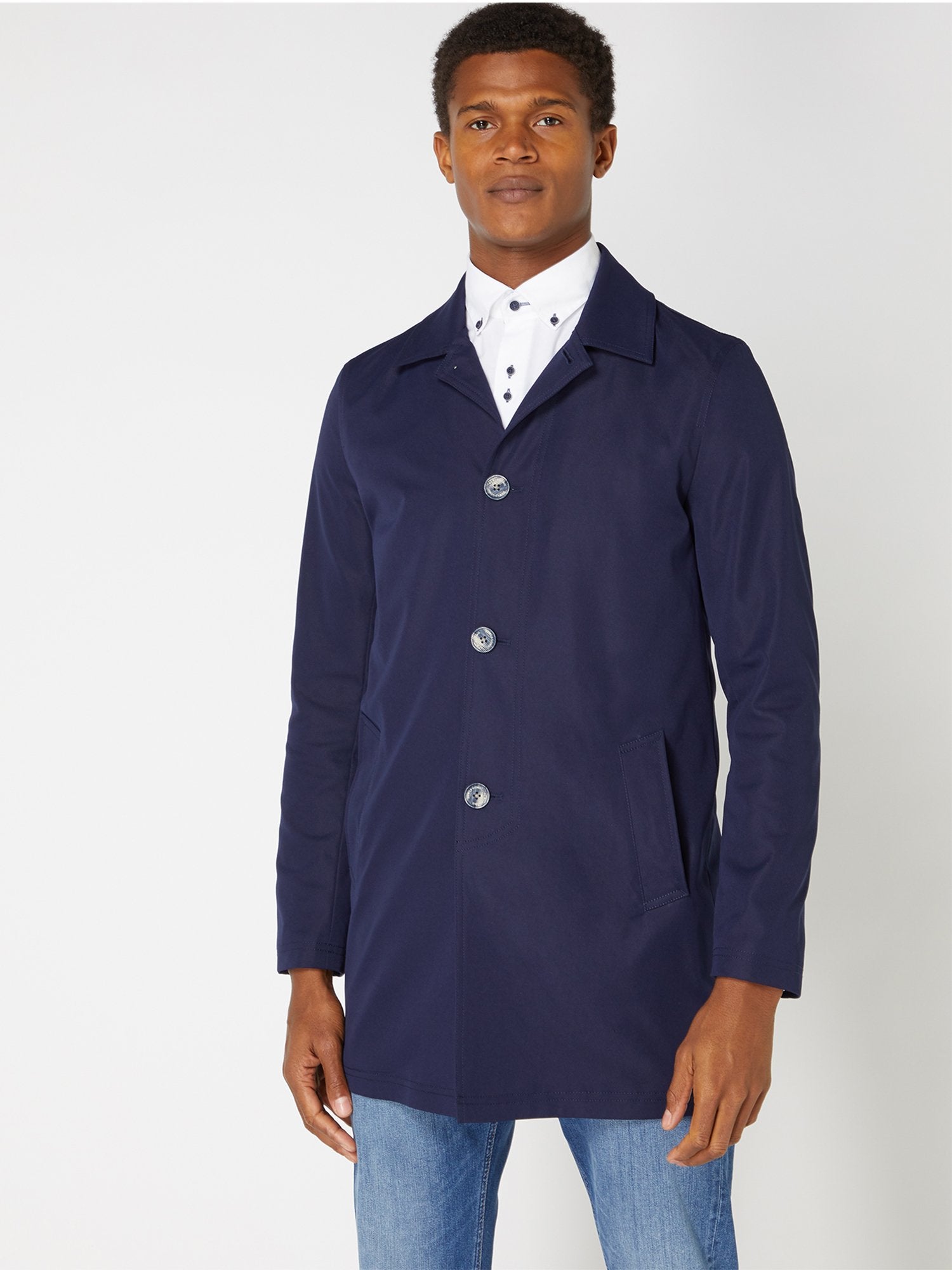 Mens Trench Coat | Mac Coat Mens | Focus Menswear – FOCUS Menswear