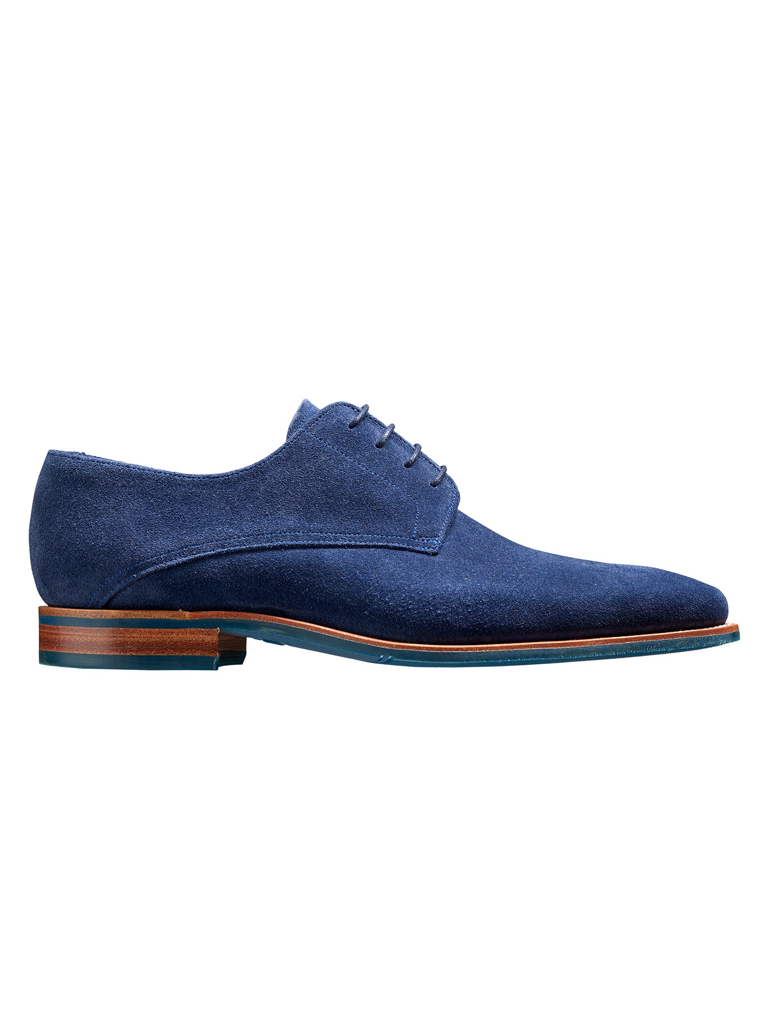 Barker Shoes | Max | Navy Suede – FOCUS Menswear