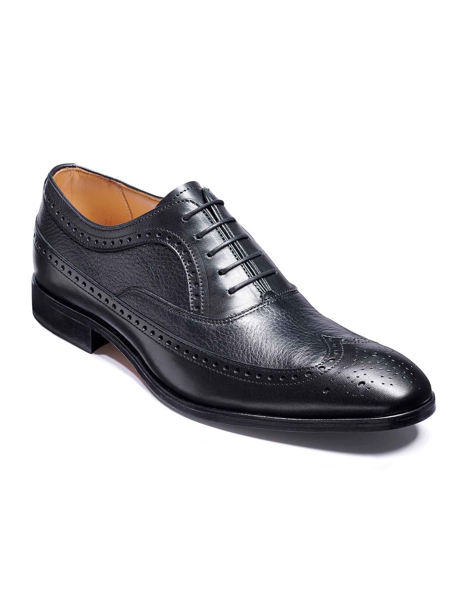 Barker Shoes | Rugby | Black | Buy Now – FOCUS Menswear