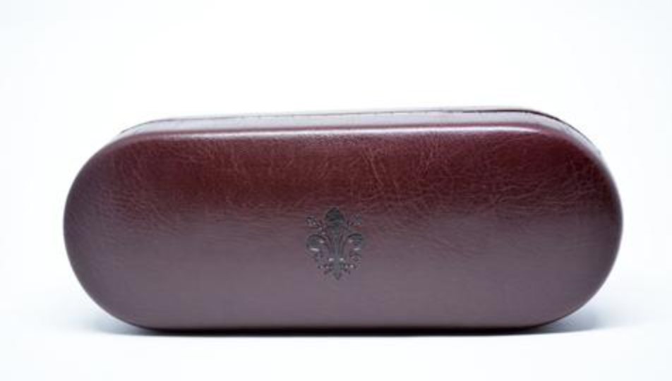 Leather glasses cases, 20 leather colors available