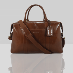 vintage leather holdall