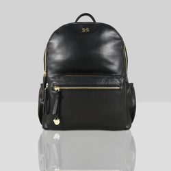 black nappy bag backpack