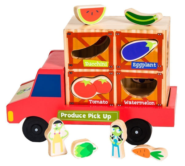 PBS Kids: Produce Pick-Up: Matching Toy & Vehicle Play Set – Kansas ...