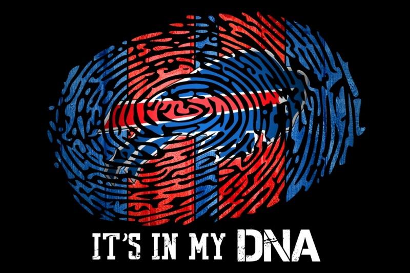 Personalized Buffalo Bills DNA Art 