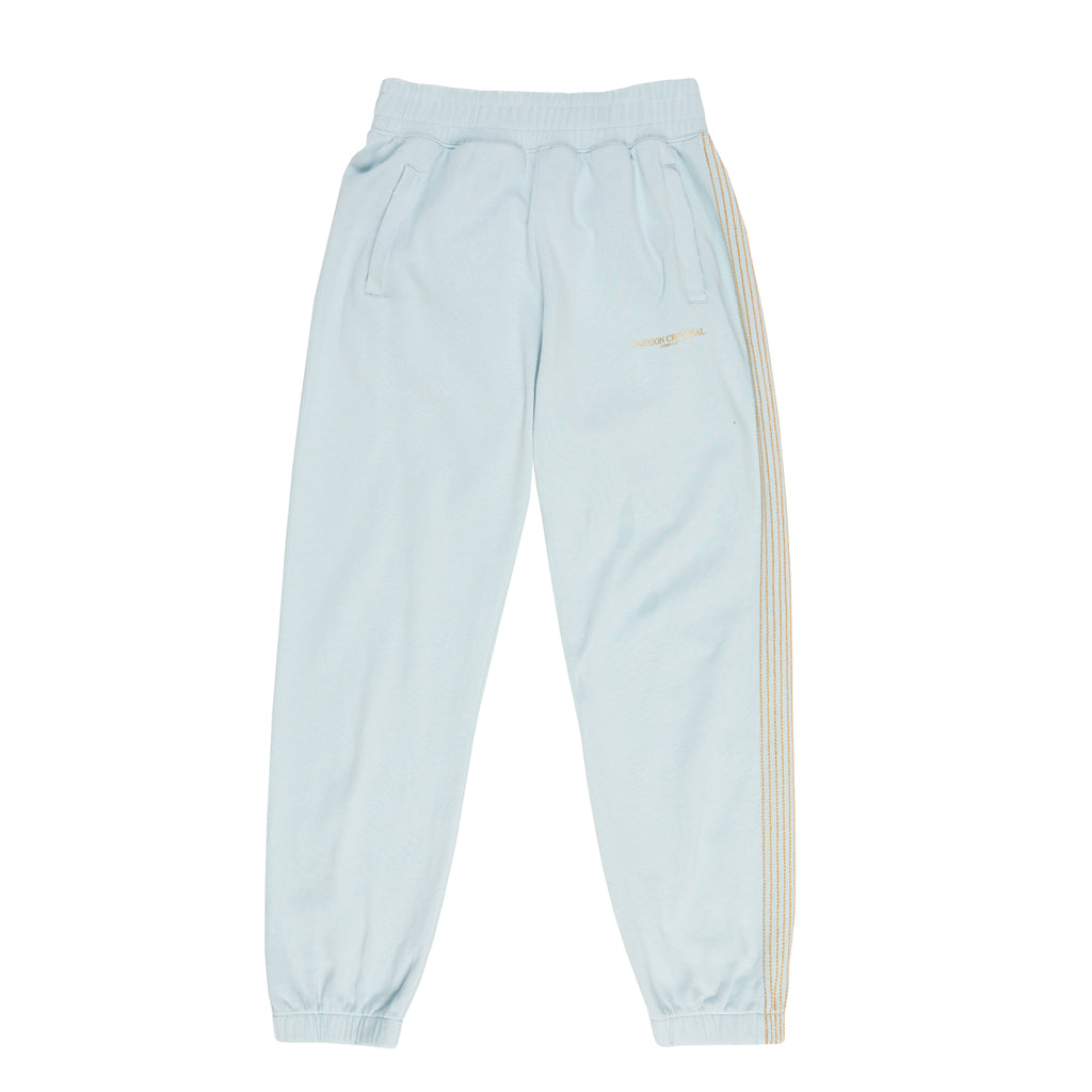 pastel blue sweatpants