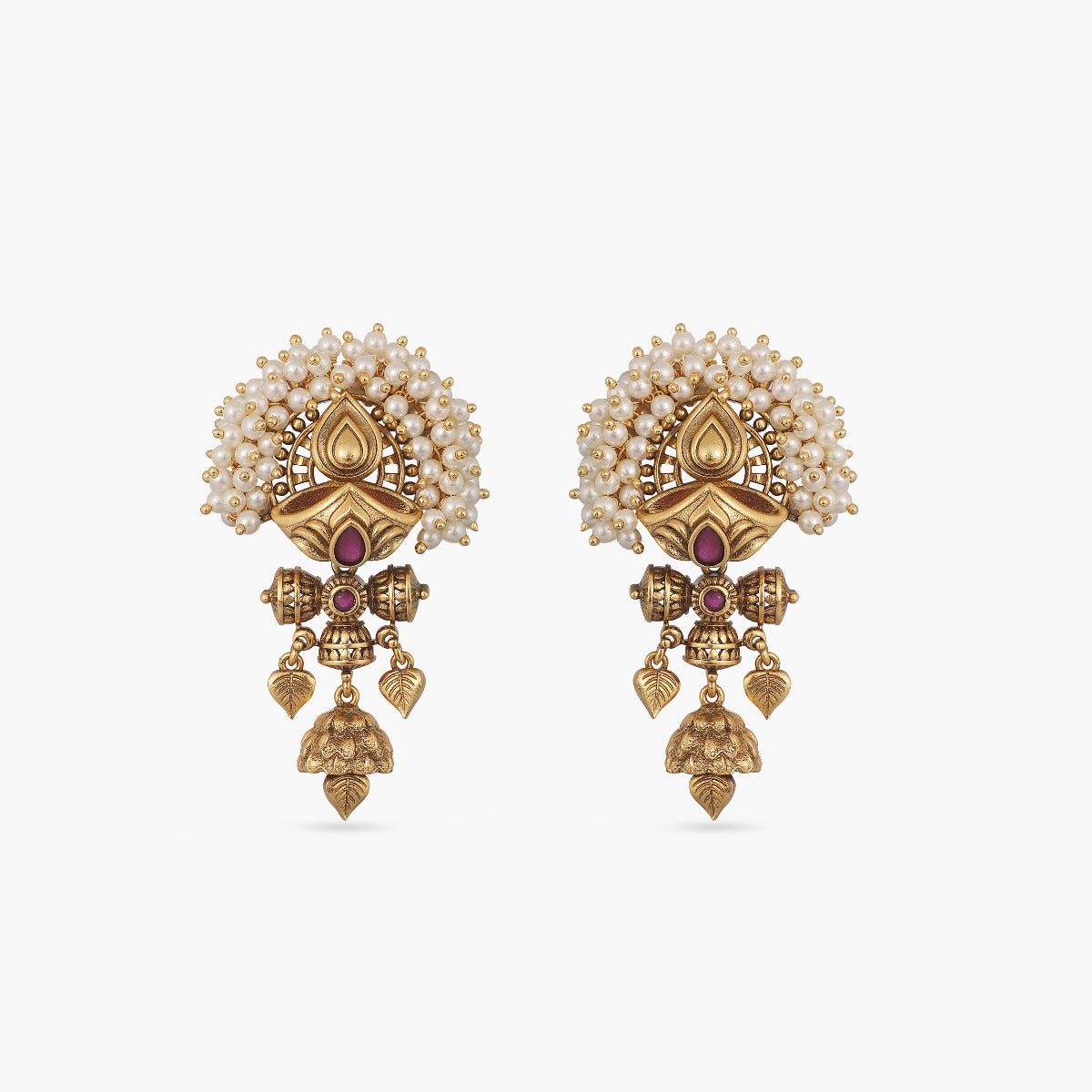 Lena Statement Antique Earrings - Tarinika product image