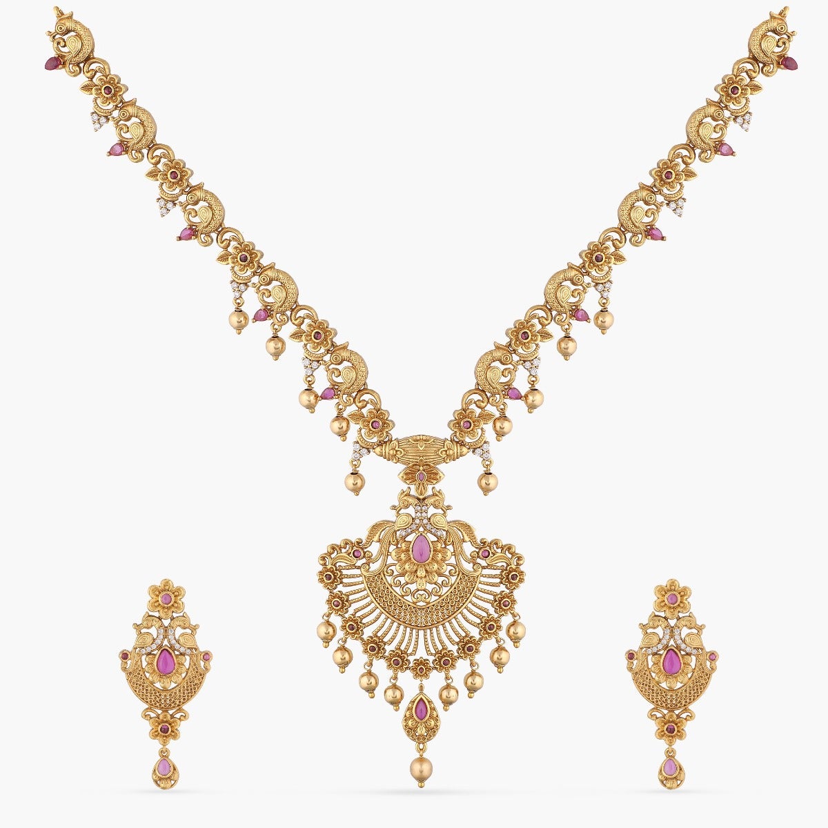 Buy Zeel Antique Long Necklace Set | Tarinika