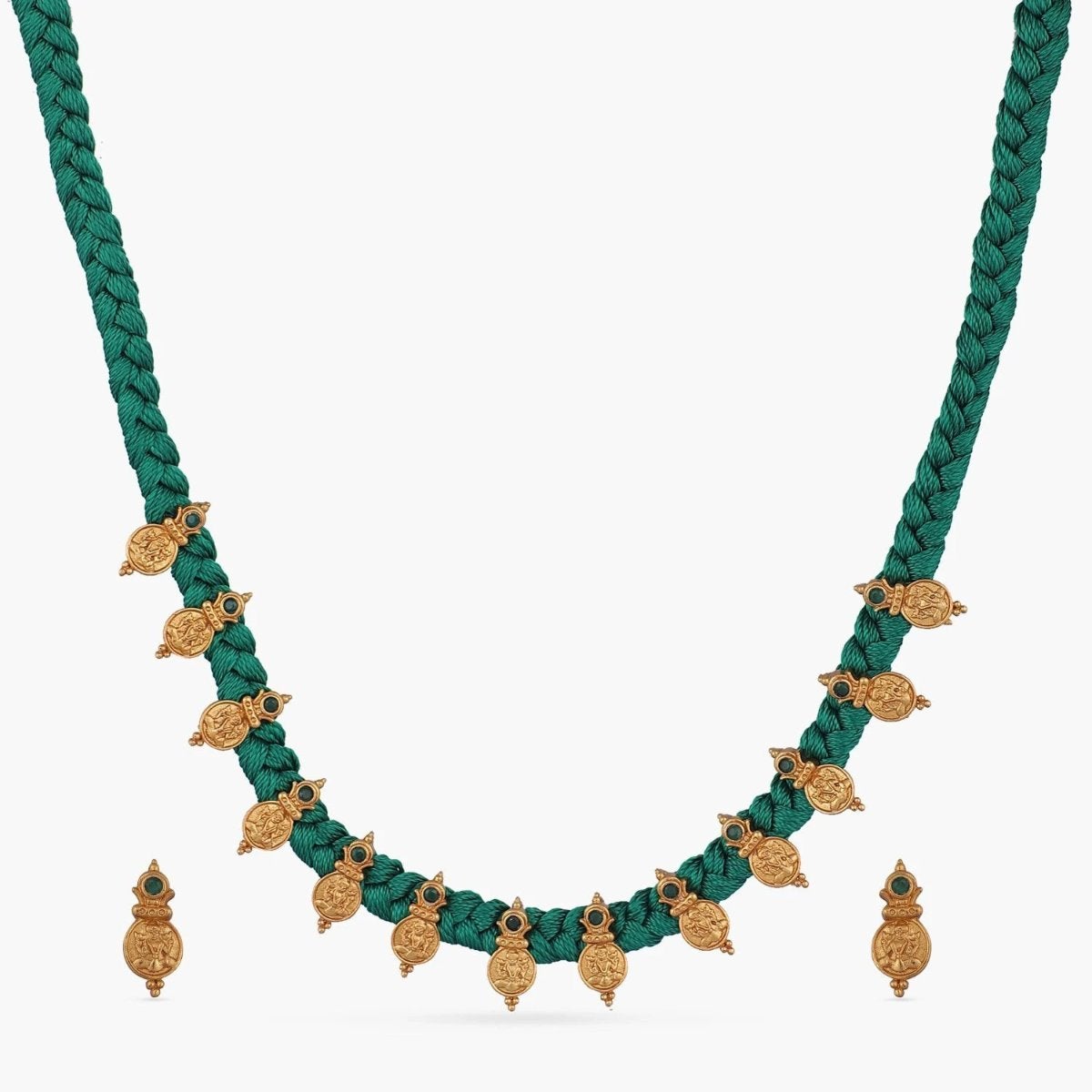 Shop Tarinika's Zeel Antique Necklace Set | Indian Jewelry