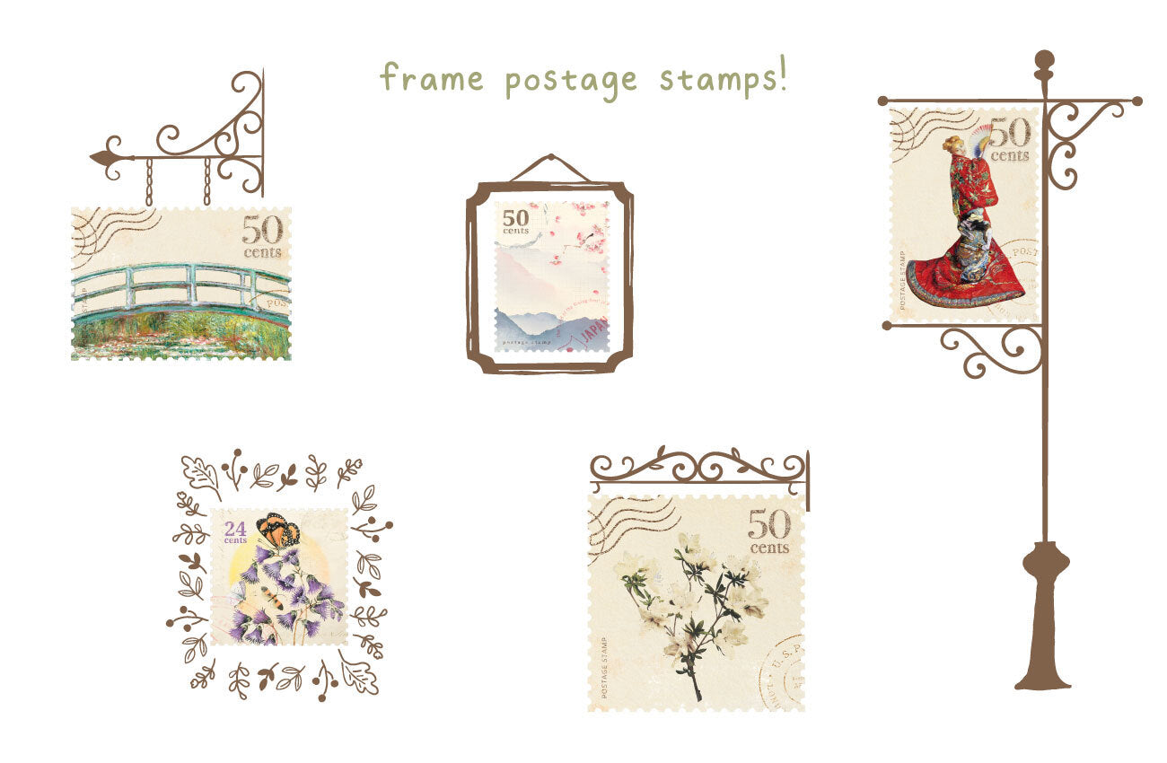 Our Letters Collection Stamp Photo