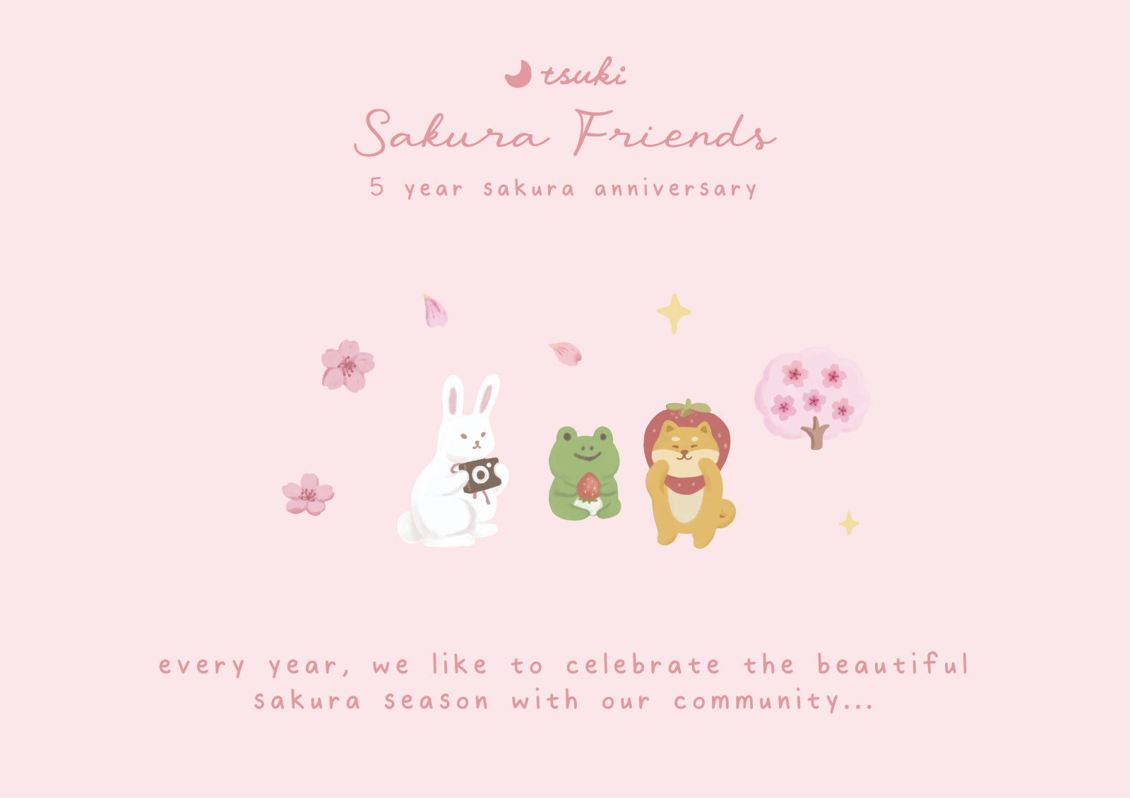 Tsuki ‘Sakura Friends’ Limited Edition Mystery Box ☾