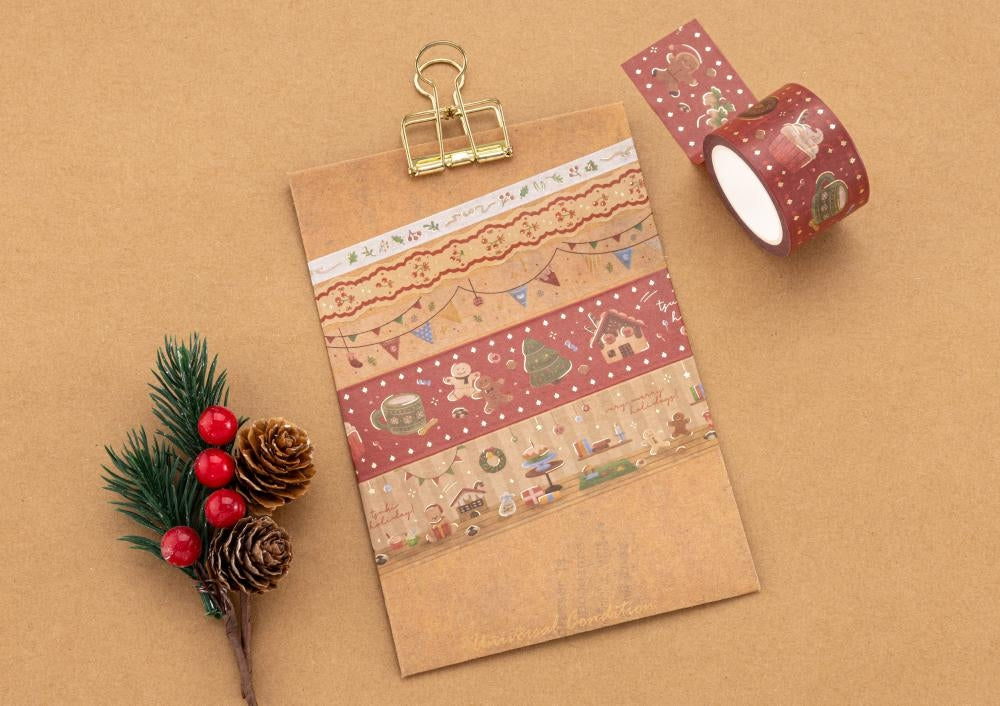 10 Beautiful Washi Tape Christmas Craft Ideas