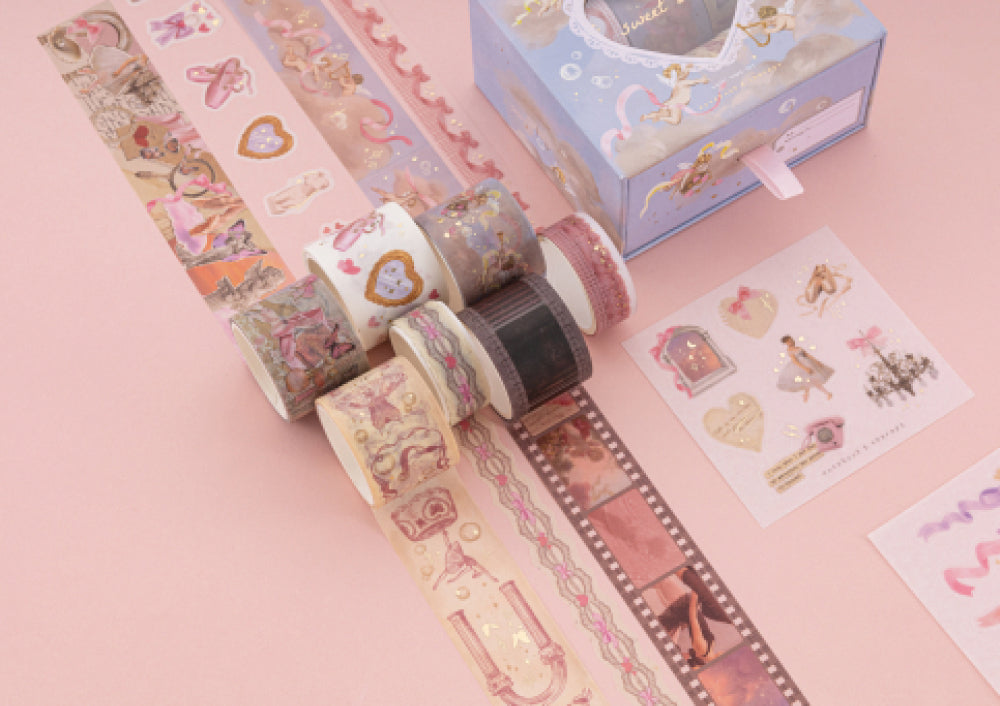 Decorate your bulle journal with bookstagram washi tapes