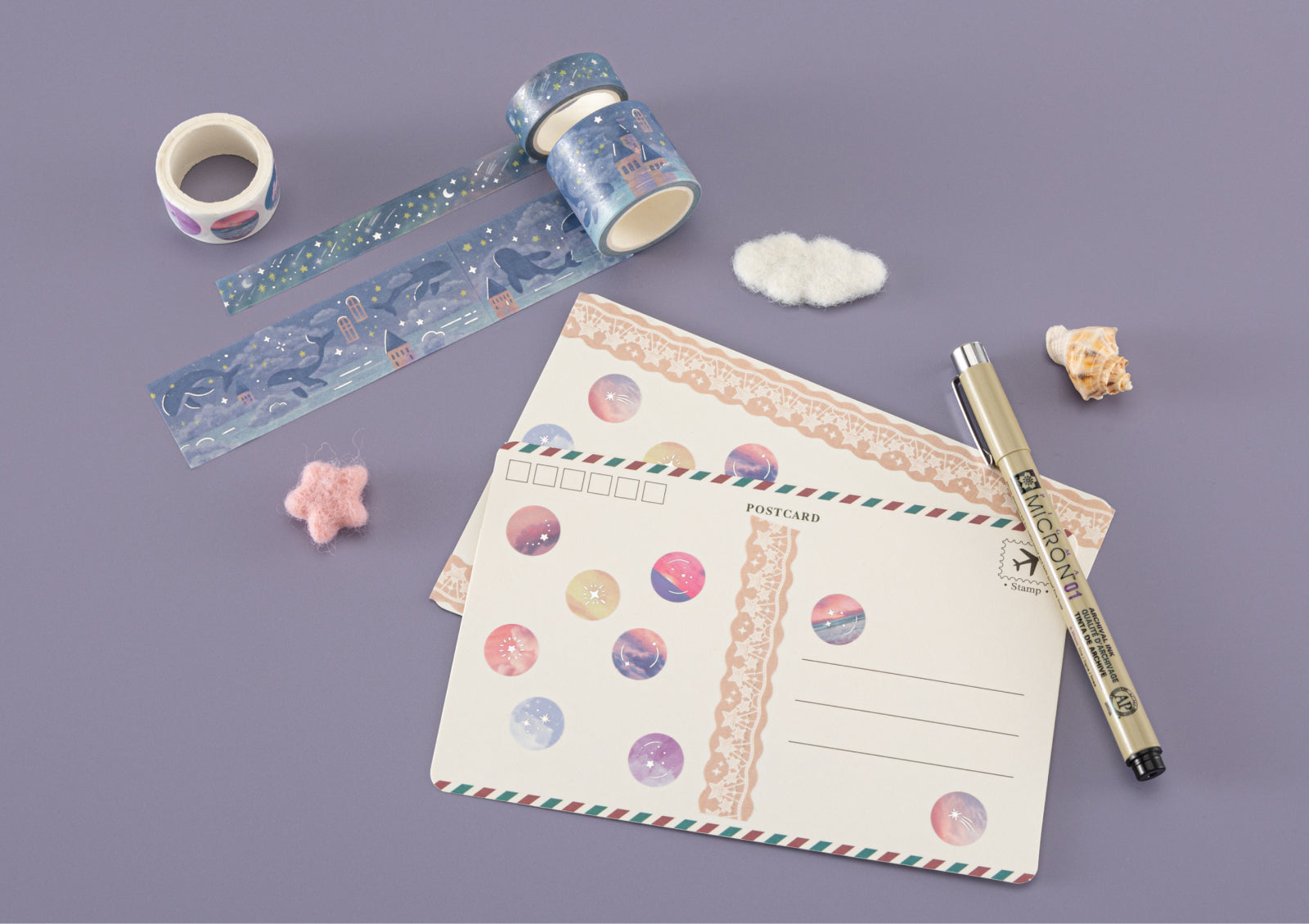 Tsuki ‘Whale Dreams’ Limited Edition Bullet Journal Set ☾ product image