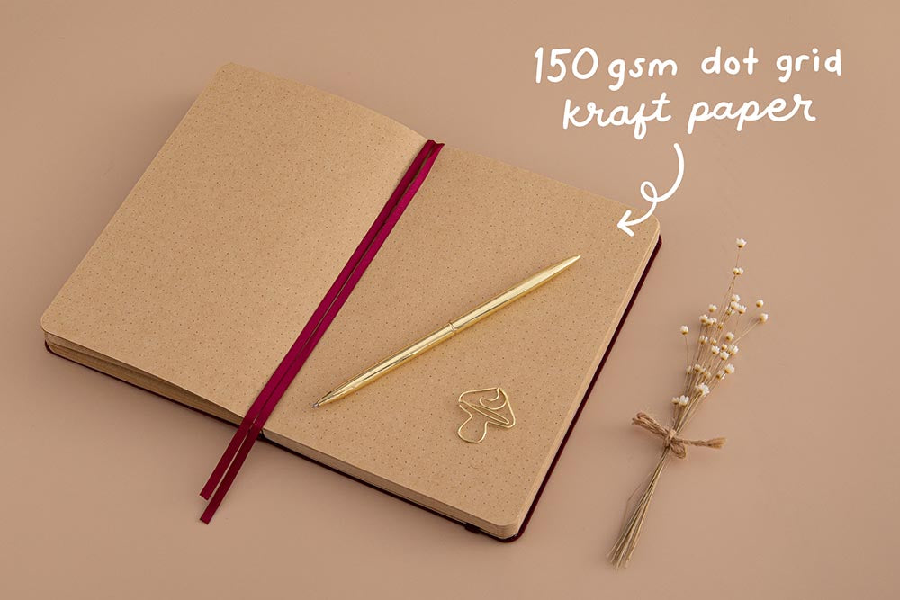 Tsuki Kraft Paper Limited Edition Bullet Journals ☾ – NotebookTherapy