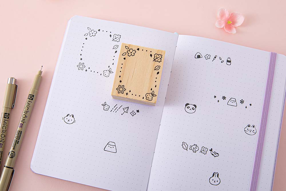 Notebook Therapy Bullet Journal Stamps Review + How To Use