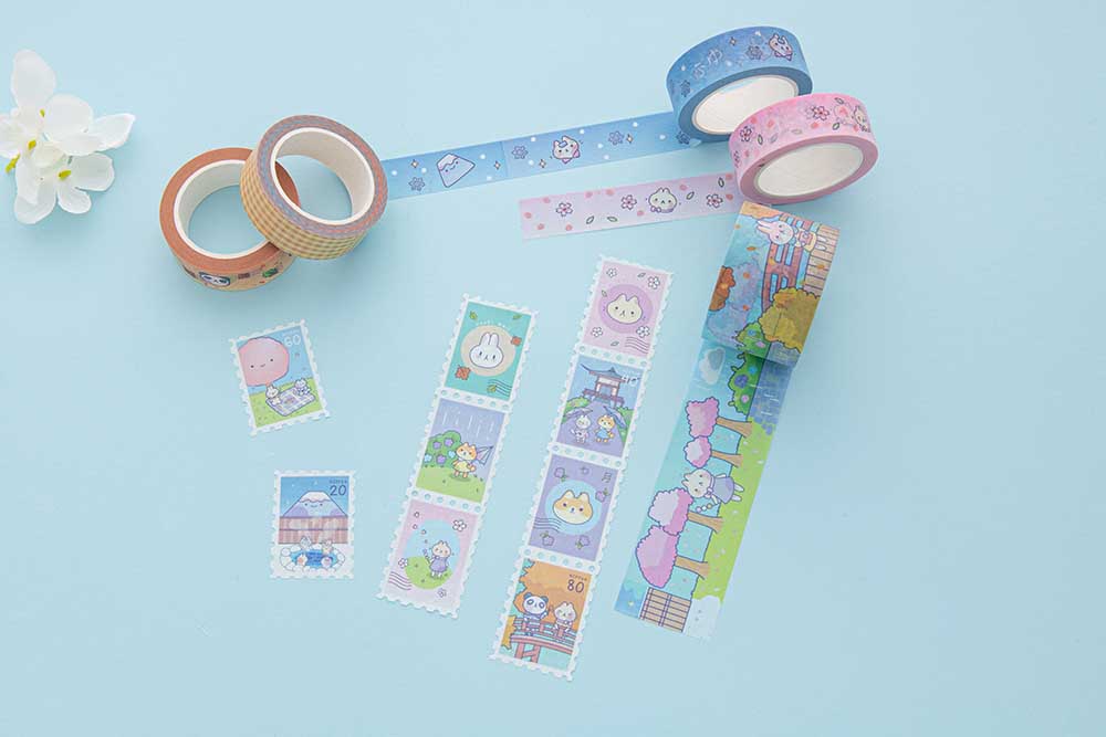 Four Seasons Washi Tape Sticker Set - Karma Kiss